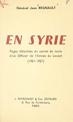 Télécharger le livre :  En Syrie