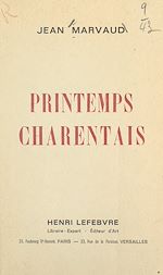 Télécharger le livre :  Printemps charentais