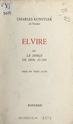 Télécharger le livre :  Elvire
