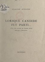 Télécharger le livre :  Lorsque Candide fut parti...