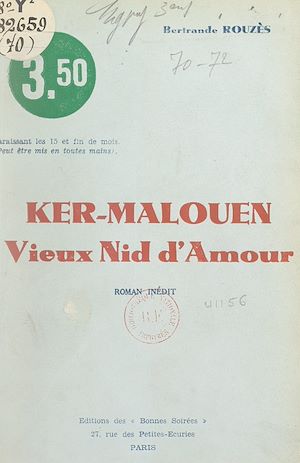 Téléchargez le livre :  Ker-Malouen, vieux nid d'amour