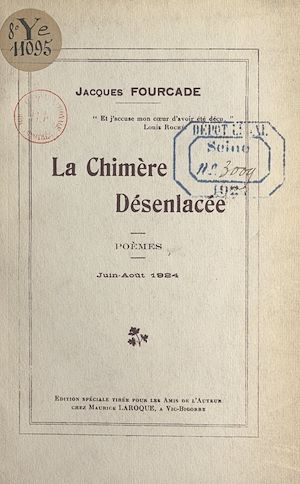 Téléchargez le livre :  La chimère désenlacée