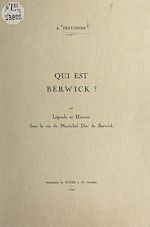 Télécharger le livre :  Qui est Berwick ?