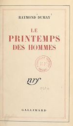 Télécharger le livre :  Le printemps des hommes