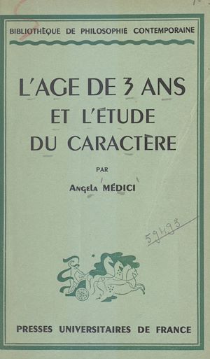 Téléchargez le livre :  L'âge de trois ans et l'étude du caractère