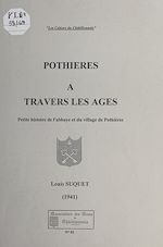 Télécharger le livre :  Pothières à travers les âges