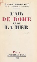 Télécharger le livre :  L'air de Rome et de la mer