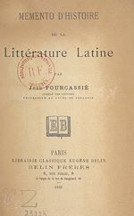 Télécharger le livre :  Mémento d'histoire de la littérature latine