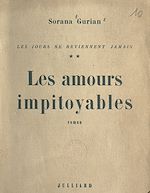 Télécharger le livre :  Les jours ne reviennent jamais (2). Les amours impitoyables