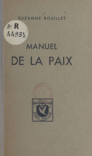 Download the eBook: Manuel de la paix