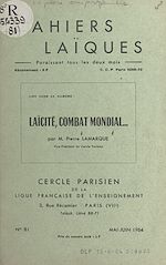 Télécharger le livre :  Laïcité, combat mondial...