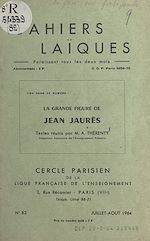 Télécharger le livre :  La grande figure de Jean Jaurès