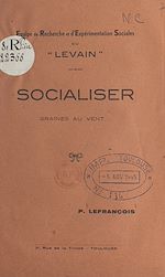Télécharger le livre :  Socialiser