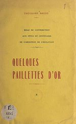 Télécharger le livre :  Quelques paillettes d'or