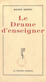 Télécharger le livre :  Le drame d'enseigner
