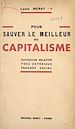 Télécharger le livre :  Pour sauver le meilleur du capitalisme