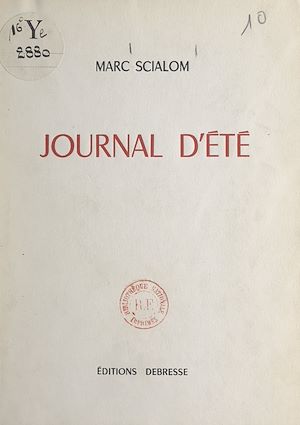 Téléchargez le livre :  Journal d'été