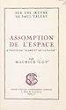 Télécharger le livre :  Sur une œuvre de Paul Valéry : assomption de l'espace, à propos de "L'âme et la danse"
