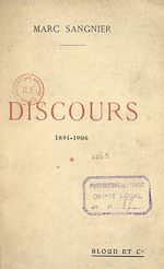 Télécharger le livre :  Discours, 1891-1906