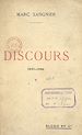 Télécharger le livre :  Discours, 1891-1906