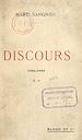 Télécharger le livre :  Discours (2). 1906-1909