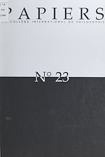 Télécharger le livre :  Pour une ontologie du langage : Wittgenstein et Saussure