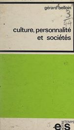 Télécharger le livre :  Culture, personnalité et sociétés