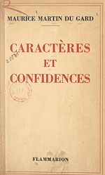 Télécharger le livre :  Caractères et confidences