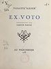 Télécharger le livre :  Ex-voto