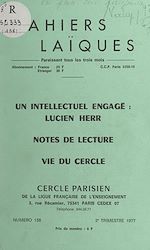 Télécharger le livre :  Un intellectuel engagé : Lucien Herr