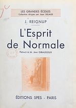 Télécharger le livre :  L'esprit de Normale
