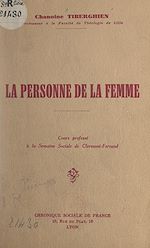 Télécharger le livre :  La personne de la femme