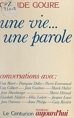 Télécharger le livre :  Une vie... une parole