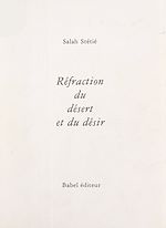 Télécharger le livre :  Réfraction du désert et du désir