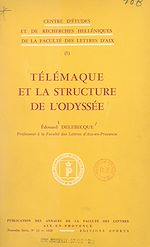 Télécharger le livre :  Télémaque et la structure de l'Odyssée