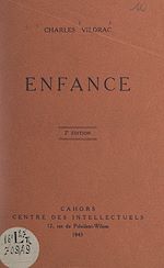 Télécharger le livre :  Enfance