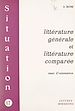Télécharger le livre :  Littérature générale et littérature comparée
