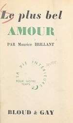 Télécharger le livre :  Le plus bel amour