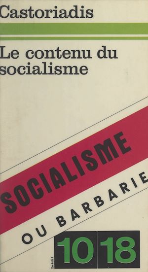 Téléchargez le livre :  Le contenu du socialisme