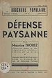 Télécharger le livre :  Défense paysanne