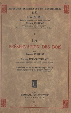 Téléchargez le livre :  La préservation des bois