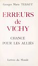 Télécharger le livre :  Erreurs de Vichy