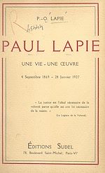 Télécharger le livre :  Paul Lapie