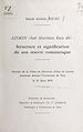 Télécharger le livre :  Azorín (José Martinez Ruiz dit) : structure et signification de son œuvre romanesque