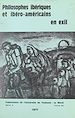 Télécharger le livre :  Philosophes ibériques et ibéro-américains en exil