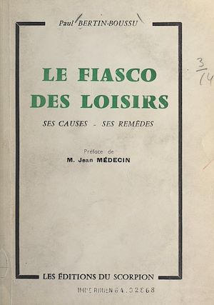 Download the eBook: Le fiasco des loisirs