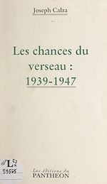 Télécharger le livre :  Les chances du Verseau : 1939-1947