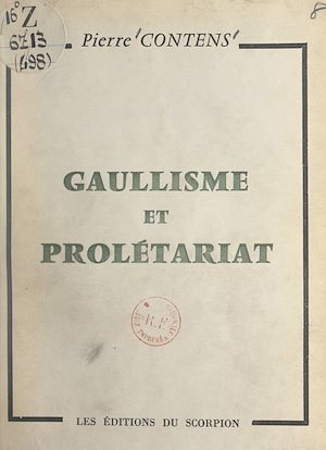Download the eBook: Gaullisme et prolétariat