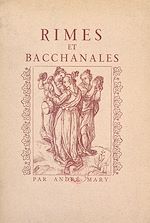 Télécharger le livre :  Rimes et bacchanales