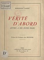 Télécharger le livre :  Vérité d'abord